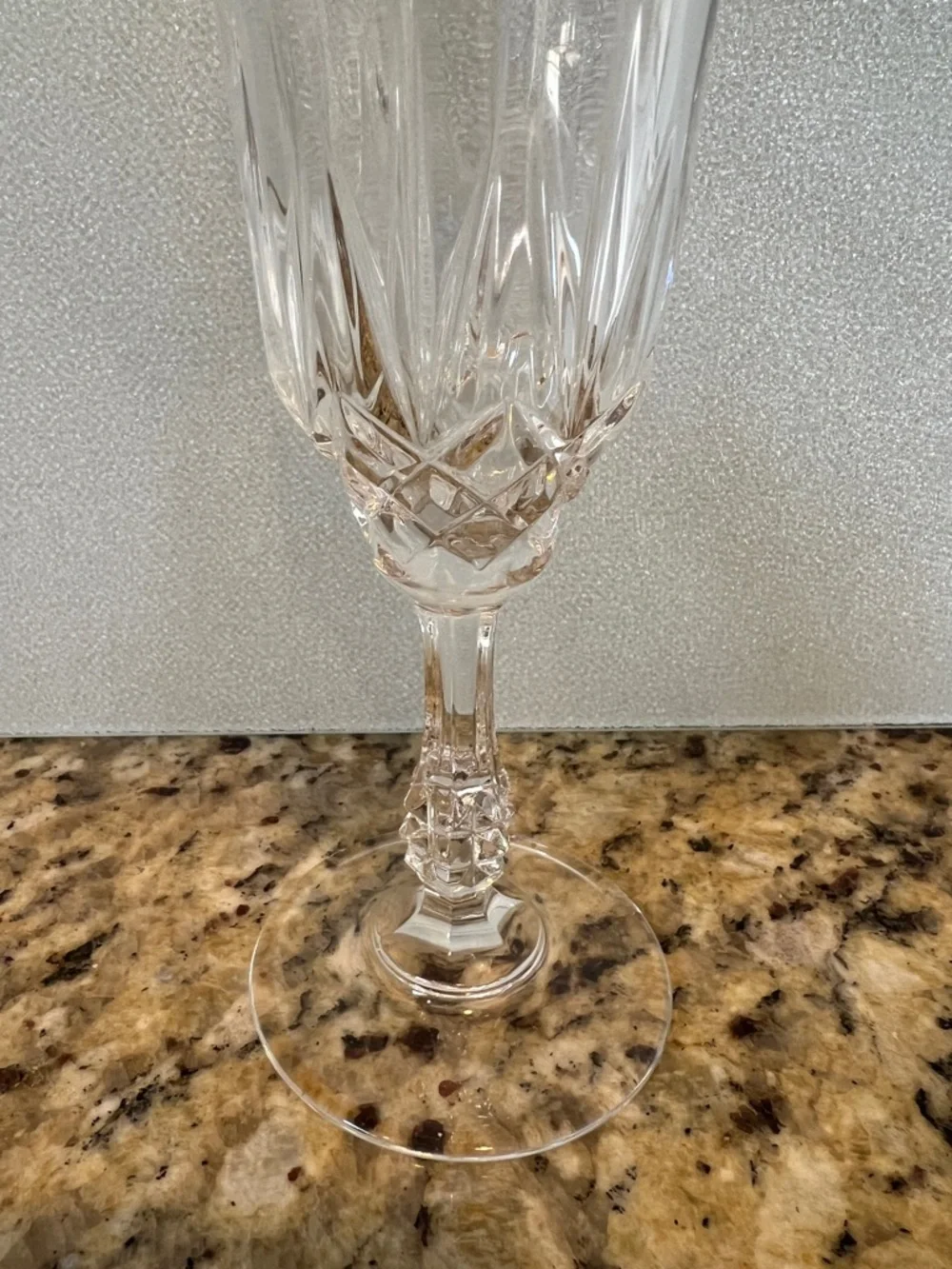 Capri JMP Crystal Champagne Flute